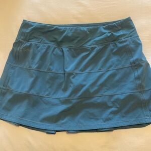 Lululemon blue tennis skort size 4